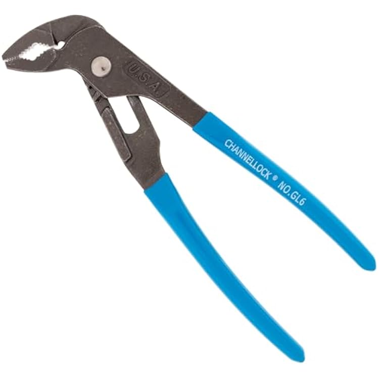 Channellock Tongue and Groove Pliers, 6-1/2 in, Blue (GL6)