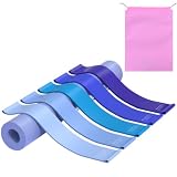 Fryloo Akupressurmatte，Fußmassagematte Yoga Elastisches Widerstandsband Übung Squats Fitness Training