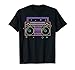 Boombox - Nastro adesivo Beatbox vintage vecchia scuola anni '80 anni '90 retrò Maglietta