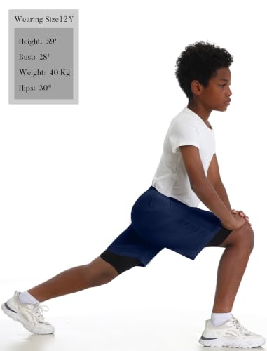 Short de sport garçon léger évitant la transpiration - 6