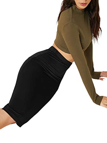 Image of KOTTY Women's Cotton Regular Skirt