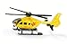 Produktbild siku 0856, Rettungshubschrauber, Metall/Kunststoff, Gelb, Drehbare Rotoren