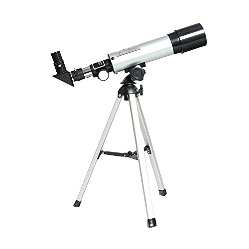 Telescopio astronómico portátil con trípode 360mm 50mm miniatura 1