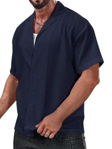 Image of FUNKY RICH Funkyrich Textured Popcorn Shirts for Men || Casual Shirt for Men || Shirt for Men|| Men Stylish Half Sleeve Shirt || Men Fancy Shirt