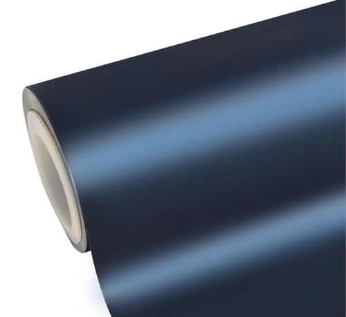 Image of WALLMATE Blue Metallic Wrap Sheet Roll Film Sticker Decal Waterproof Car Styling Wrap Auto Vehicle Accessories (24 x 150inches, Matte Blue Metallic Wrap)