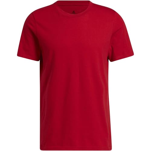 T-shirt adidas Golf rouge M anti frottement pour swing fluide