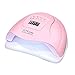 Produktbild Winkey SUN X5Plus 110W Nagellampe UV LED Licht Professioneller Nageltrockner Gel Maschine Maniküre Maschine Phototherapie Maschine Maniküre Lampe Europäische Vorschriften SUN X5plus (Pink)