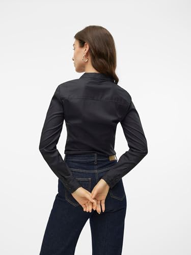 VERO MODA Blouse VMLADY Bodies chemisier body chic manches longues
