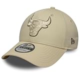 New Era NBA 9FORTY Team Outline Gorra Chicago Bulls Light Beige