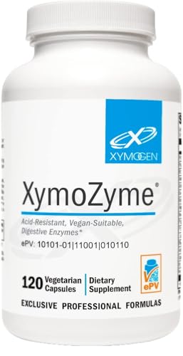 XymoZyme Digestive Enzymes for Digestive Support (120 capsules)