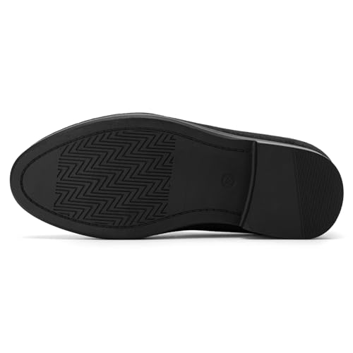 Image of Meijiana Boys' Formal Dress Slip-On Loafers - Tuxedo Shoe for Baby Dress Shoes
