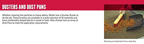 Recogedor de plástico Weiler 71077 duradero para barrer suelos e interiores 2