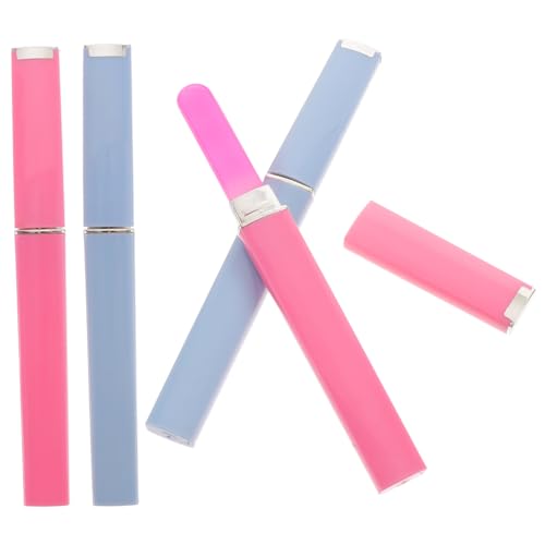 LALADEFIEE 4個 マニキュア nail polish nail gel nail file 爪とぎ ジェルネイルファイル 延長爪ファイル 女性の爪ファイル 爪研ぎストリップ シリカゲル