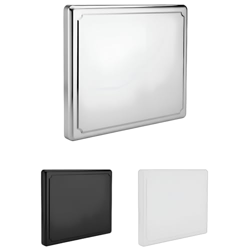 HOMELAY Couvre plaque de cuisson gaz, inducción y vitroceramica. 52,5 x 60,5 x 5,5 cm. Couleur : inox Protege plaque de cuisson. Nettoyage facile. Résistance maximale....