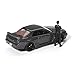1:64 Diecast Model Car Compatible with Nissan Skyline GT-R (R32) Nismo Gunmetal W/Matsuda Figure Tsugio Matsuda Collection Limited Edition by Mini GT MGT00869
