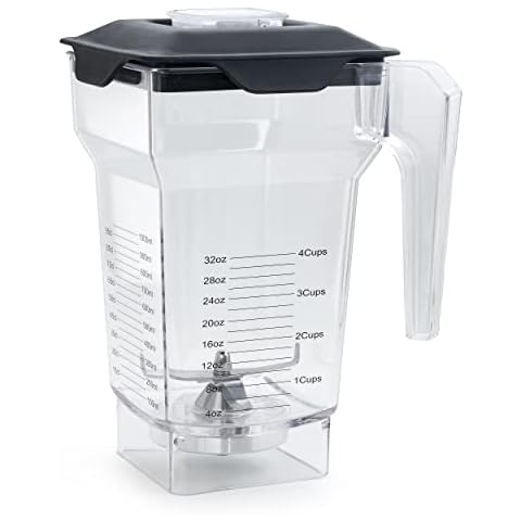 75 oz Container Pitcher Jar for Blendtec Blenders (Compatible with all consumer models) Cover