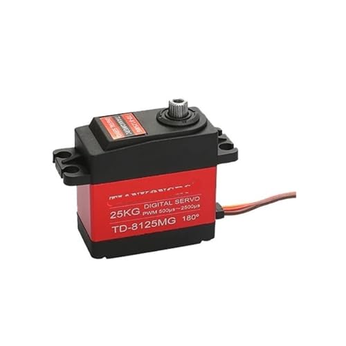 Servo 25kg à engrenage en métal et haute précision pour voiture RC