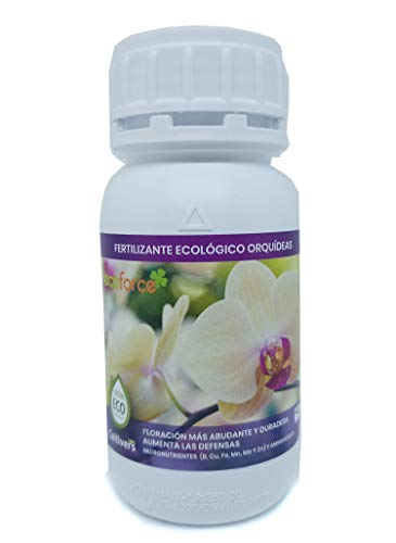 CULTIVERS Fertilizante Ecológico Orquídeas Líquido de 250 ml. Crecimiento Saludable, Mayor Floración...