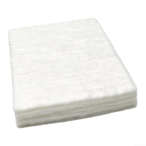 6-Pack Ceramic Wool Blanket 30x20cm for Fireplaces