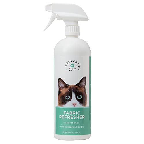 Image of Cat Fabric Refresher - Enzymes Neutralize Pet Odors and Refreshes Carpets and Upholstery, Safe for Cats & Kittens - 27.05 fl oz