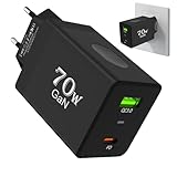 Recharge rapide en extérieur : Avec sa capacité à charger deux appareils comme un téléphone et un ordinateur portable ou deux téléphones, ce bloc chargeur fournit une puissance de sortie totale de 70W. Sa paire de ports USB haute puissance permet une recharge rapide et , répondant aux besoins des utilisateurs cherchant des solutions d'alimentation fiables lors de sorties en plein air ou de voyages.