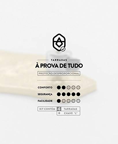 Kit 4 Tarraxas À Prova de Tudo
