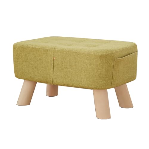 Tabouret repose-pieds pour changer de chaussures dans une entrée moderne