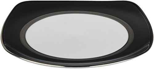 Noritake Renwick Platinum 8-3/4-Inch Square Luncheon Plate