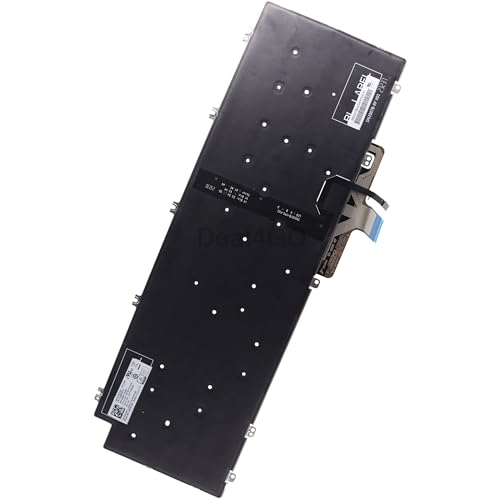 Clavier rétroéclairé Dell Precision 7780 7680 - Pièce de rechange N7N16 RHGTP