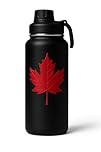 Focus.ed .Vacuum Insulated Water Bottle - Double Walled Stainless Steel to Keep Beverages Hot and Cold - BPA-Free, Durable Metal Water Bottle - 32oz Sports Perfect Thermo, Gym Women and Man