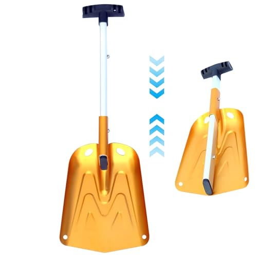 Pelle à neige portable et amovible pour voiture et camping