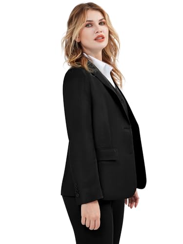 Stylish Black Women's Three-Piece Suit for Work and Play - Image 5
