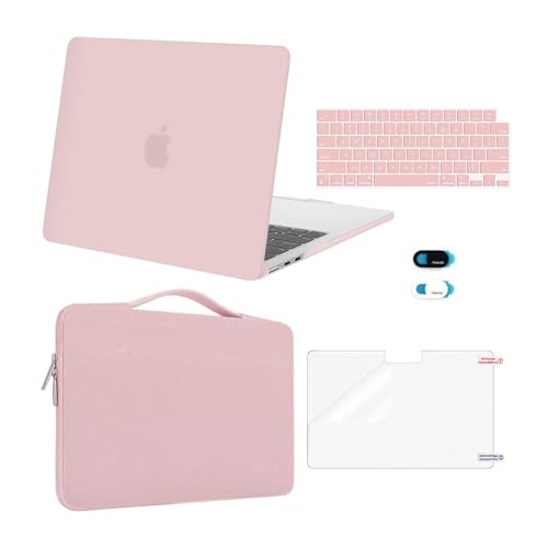 MOSISO Compatible with MacBook Air 13 inch Case M5 2026 M4 2025 M3 M2 2024-2022 A3449 A3240 A...