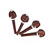 violin accessories Violin 4/4 Mahogany Violin Tuning Pegs Fiddle Tuning Peg String Replacement Accessory Tuner Accessories Replacement Parts