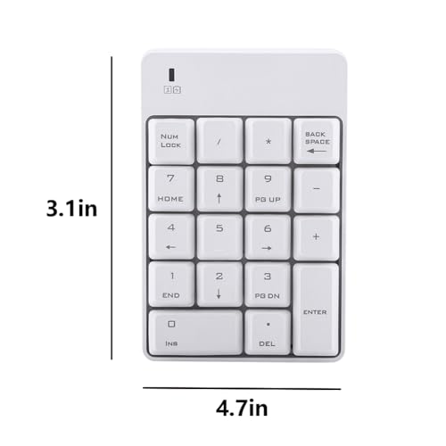 Teclado numérico inalámbrico portátil Joyzan para trabajar en la oficina 6