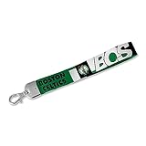 Rico Industries NBA Basketball Boston Celtics Wrist Lanyard Key Chain, Cute Wristlet Strap Keychain Holder for Women Men Car Keys ID Badges Card Wallet Phone Camera