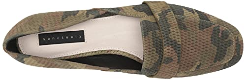 Image of Sanctuary Women's Sass Loafers - Classic Flat Slip-On Shoes for Work, Casual, or Office Wear - Comfortable & Stylish, Black - 9