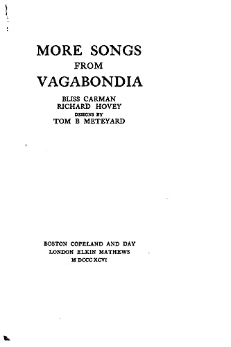 More songs from Vagabondia