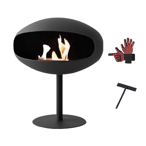 YIMAKEY freestanding Decorative Fireplace Serves as The Artistic Focal Point