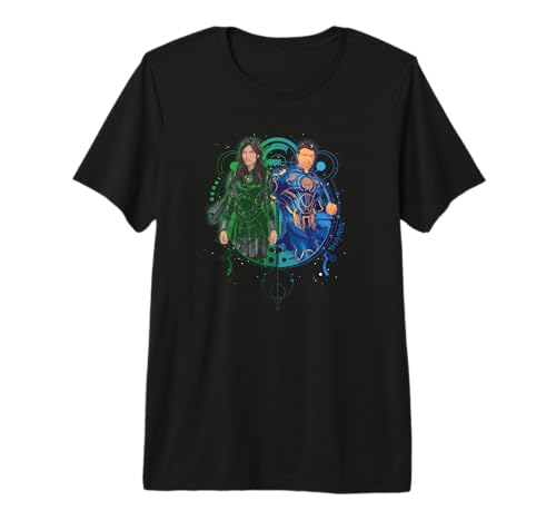 T-shirt Marvel Eternals Sersi Ikaris idéal pour vos sorties ciné