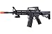 Lightweight M16 Spring Powered Airsoft Rifle with Laser Sight (Color: Black)