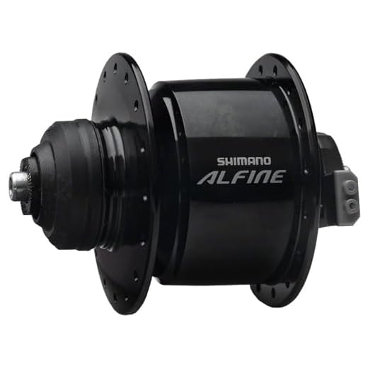 SHIMANO DH-S501 Alfine Dynamo Disc Hub (32H Front, Black)