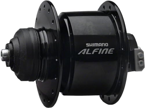 Moyeu dynamo SHIMANO DH-S501 Alfine noir 36H pour vélo de randonnée à disque