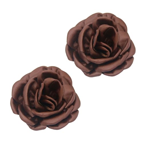 Flower Shape Clip on Shoe Charm 3D Rose Flower Charm for Women Girl Sneakers Trainers Wedding Embellishment Rhinestones Bridal S