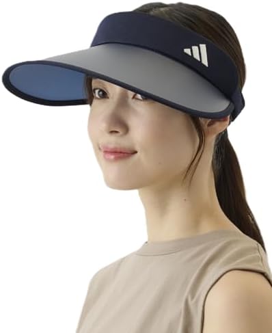 adidas ADW MAETATE CLIPVISOR Women's Visor, Navy, 57.0-60.0 cm