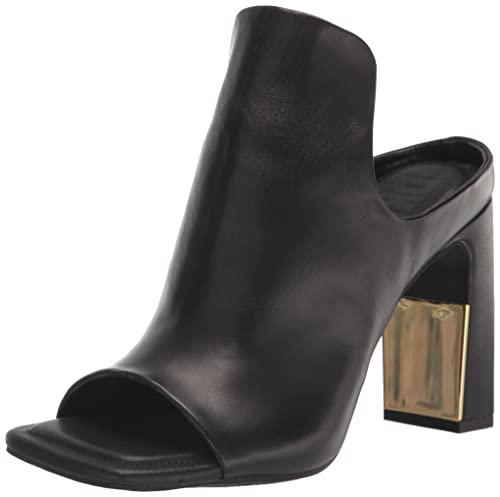 DKNY Women's Ritzy Peep Toe Heeled Bootie Sandal