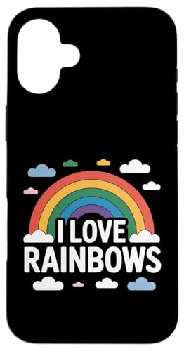 I Love Rainbows Clouds OtBbN yfUC X}zP[X iPhone 16 Plus p