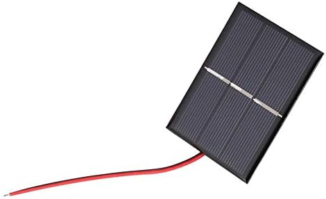 GTIWUNG Set of 4 Pieces 1.5V 0.65W 60X80mm Micro Mini Solar Panel Cells For Solar Power Energy, DIY Home, Science Projects - Toys