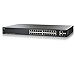 Cisco SG200-26P Gigabit Ethernet Smart Switch, 24 10/100/1000 Ports, PoE and 2 Combo Mini-GBIC Ports (SLM2024PT) (Renewed)