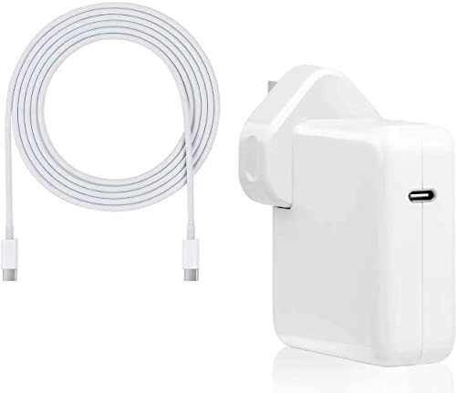 MacBook Pro Charger, MacBook Air Charger, 61W USB C Super Fast Charger, Compatible with MacBook Air 2018-2020 13 inch, MacBook Pro 13,15,16 inch, Laptops, all USB C devices, 2M Cable